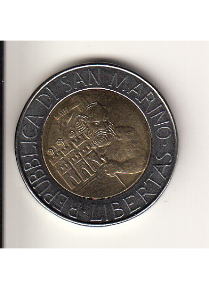 1994 Lire 500 Bimetallica Santo Marino Fior di Conio